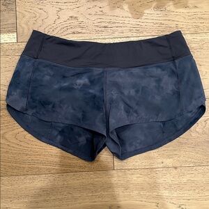 Cloudy grey Lululemon athletic shorts